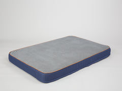 Savile Dog Mattress - Mariner's Blue, X-Large