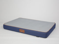 Savile Dog Mattress - Mariner's Blue, XX-Large