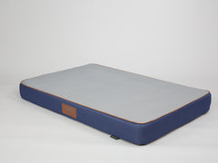 Savile Dog Mattress - Mariner's Blue, XX-Large