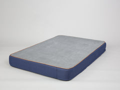 Savile Dog Mattress - Mariner's Blue, XX-Large