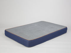 Savile Dog Mattress - Mariner's Blue, XX-Large