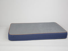 Savile Dog Mattress - Mariner's Blue, XX-Large