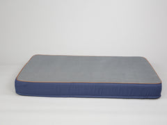 Savile Dog Mattress - Mariner's Blue, XX-Large