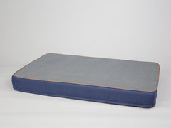 Savile Dog Mattress - Mariner's Blue, XX-Large