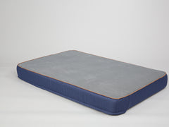 Savile Dog Mattress - Mariner's Blue, XX-Large