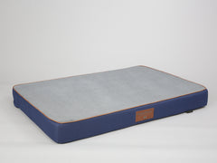 Savile Dog Mattress - Mariner's Blue, XX-Large