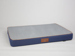 Savile Dog Mattress - Mariner's Blue, XX-Large