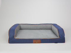 Savile Dog Sofa Bed - Mariner's Blue, Large