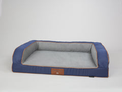Savile Dog Sofa Bed - Mariner's Blue, Large