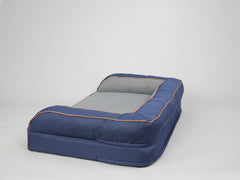 Savile Dog Sofa Bed - Mariner's Blue, Large