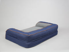 Savile Dog Sofa Bed - Mariner's Blue, Large