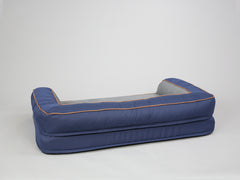 Savile Dog Sofa Bed - Mariner's Blue, Large
