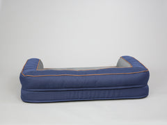 Savile Dog Sofa Bed - Mariner's Blue, Large