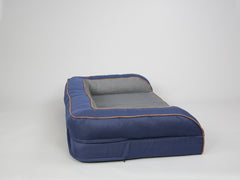 Savile Dog Sofa Bed - Mariner's Blue, Large
