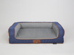 Savile Dog Sofa Bed - Mariner's Blue, Medium