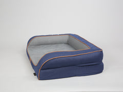Savile Dog Sofa Bed - Mariner's Blue, Medium