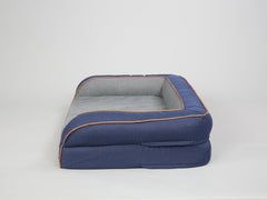 Savile Dog Sofa Bed - Mariner's Blue, Medium