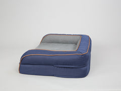 Savile Dog Sofa Bed - Mariner's Blue, Medium