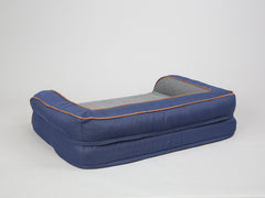 Savile Dog Sofa Bed - Mariner's Blue, Medium