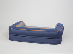 Savile Dog Sofa Bed - Mariner's Blue, Medium