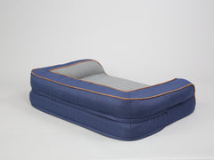 Savile Dog Sofa Bed - Mariner's Blue, Medium