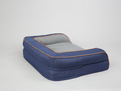 Savile Dog Sofa Bed - Mariner's Blue, Medium