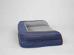 Savile Dog Sofa Bed - Mariner's Blue, Medium