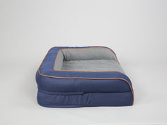 Savile Dog Sofa Bed - Mariner's Blue, Medium