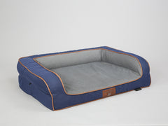 Savile Dog Sofa Bed - Mariner's Blue, Medium