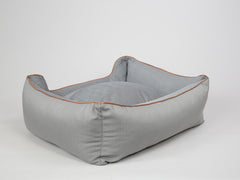Savile Orthopaedic Walled Dog Bed - Mason's Grey, Large