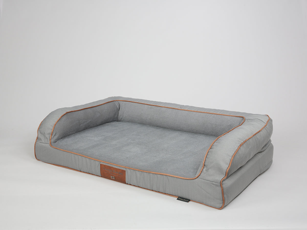 Savile Dog Sofa Bed for Large Dogs Mason's Grey Colour