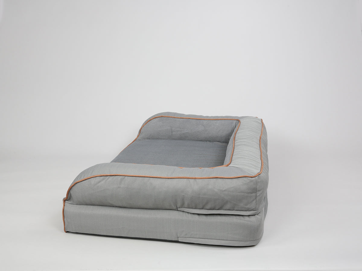 Savile Dog Sofa Bed for Large Dogs Mason's Grey Colour