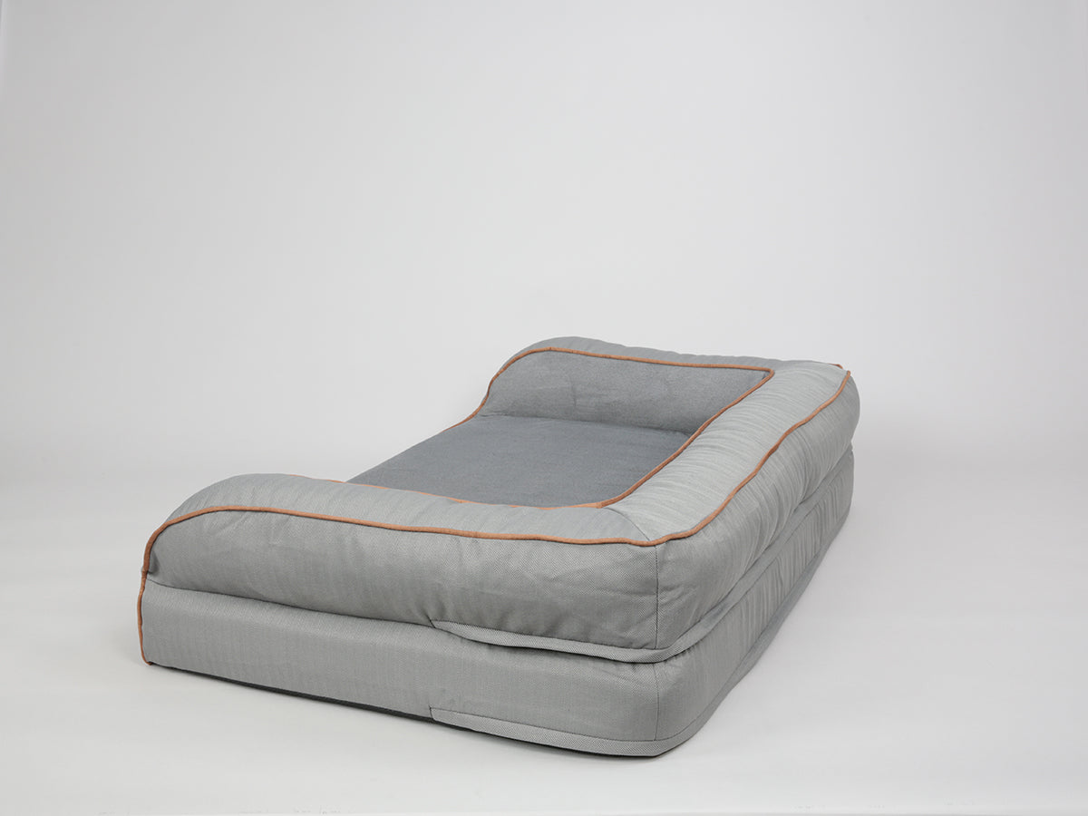 Savile Dog Sofa Bed for Large Dogs Mason's Grey Colour