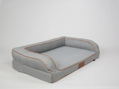 Savile Dog Sofa Bed - Mason's Grey, Large