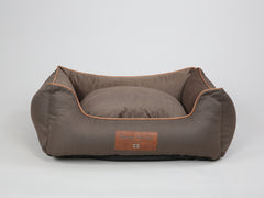 Savile Orthopaedic Walled Dog Bed - Tanner's Brown, Medium