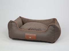 Savile Orthopaedic Walled Dog Bed - Tanner's Brown, Medium