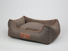 Savile Orthopaedic Walled Dog Bed - Tanner's Brown, Medium