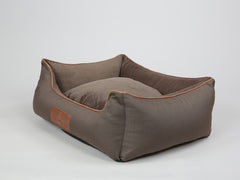 Savile Orthopaedic Walled Dog Bed - Tanner's Brown, Medium