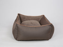 Savile Orthopaedic Walled Dog Bed - Tanner's Brown, Medium