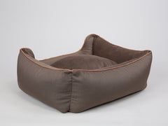 Savile Orthopaedic Walled Dog Bed - Tanner's Brown, Medium