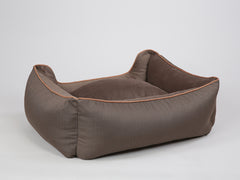 Savile Orthopaedic Walled Dog Bed - Tanner's Brown, Medium