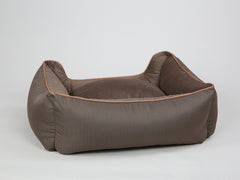 Savile Orthopaedic Walled Dog Bed - Tanner's Brown, Medium