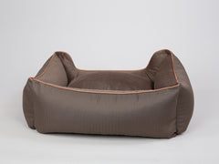 Savile Orthopaedic Walled Dog Bed - Tanner's Brown, Medium