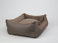 Savile Orthopaedic Walled Dog Bed - Tanner's Brown, Medium