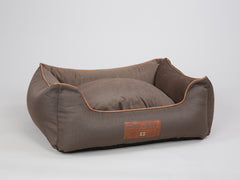 Savile Orthopaedic Walled Dog Bed - Tanner's Brown, Medium