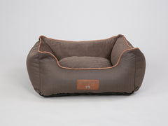 Savile Orthopaedic Walled Dog Bed - Tanner's Brown, Small