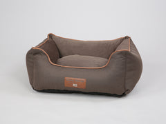 Savile Orthopaedic Walled Dog Bed - Tanner's Brown, Small