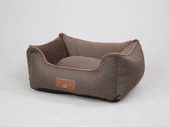 Savile Orthopaedic Walled Dog Bed - Tanner's Brown, Small