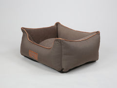 Savile Orthopaedic Walled Dog Bed - Tanner's Brown, Small