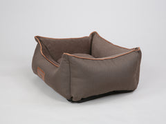 Savile Orthopaedic Walled Dog Bed - Tanner's Brown, Small
